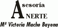 ASESORIA ANERTE - Mª VICTORIA MACHO BAYONA